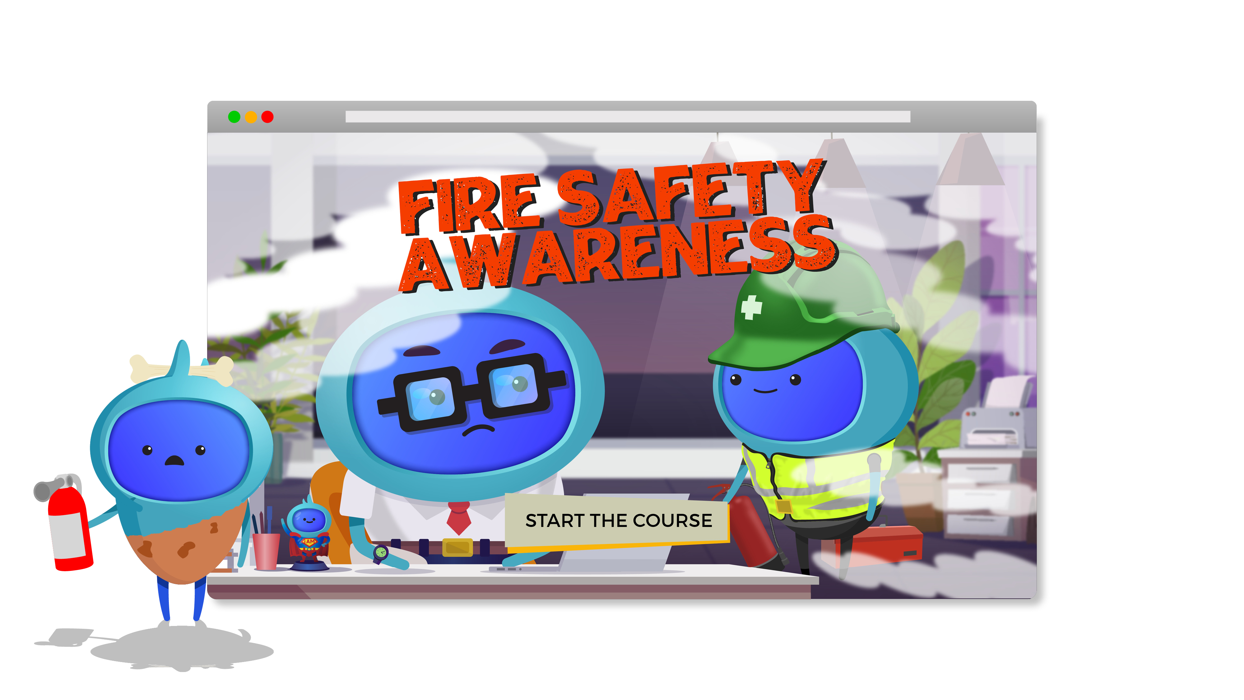 Fire Safety (Refresher) eLearning Training Course iAM Learning